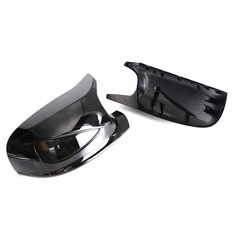 M Style Look Rearview Mirror Cover Cap Carbon Fiber Look Black for BMW  X3 F25 X1 E84 Pre-LCI 2010 2011 2012 2013 Case