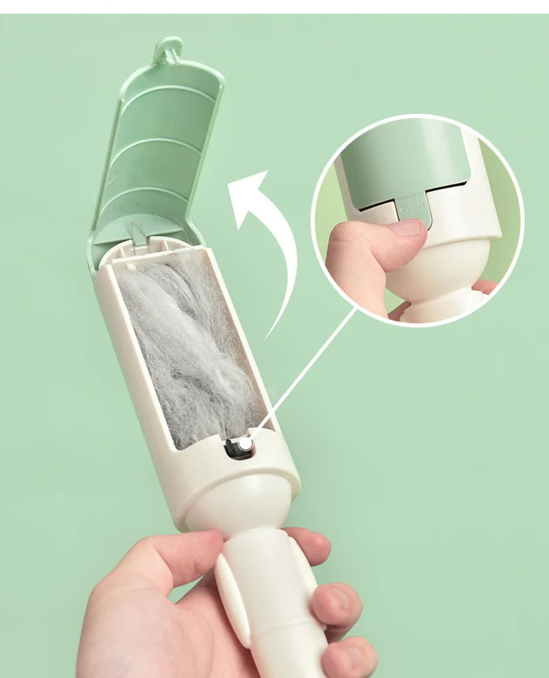 Pet Hair Remover Reusable Pet Lint Roller Brush Multi-purpose Sofa Clothes Hair Sticker Roller Sticker Lint Remover