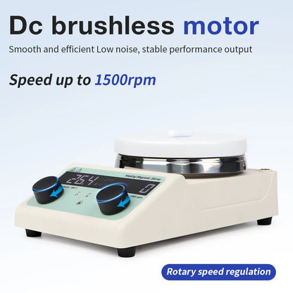 Magnetic Stirrer With Heating Digital Display Thermostatic Stirrer Laboratory Hot Plate Magnetic Mixer 200-1500rpm/100-1500 rpm