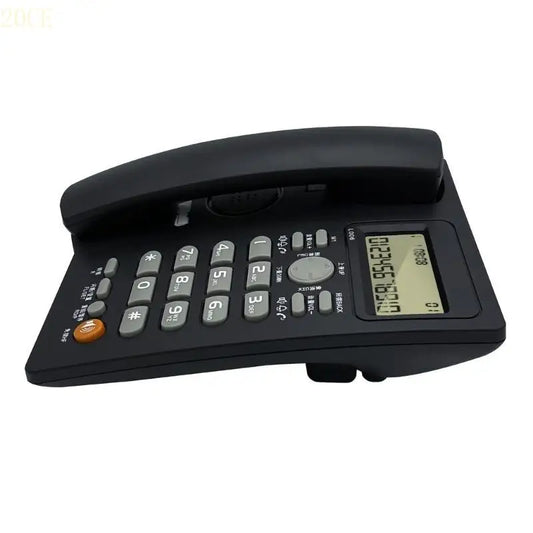 20CE English Telephone Fixed Landline Phone Caller Display Speed Dial Home Office No Need Battery Telephones