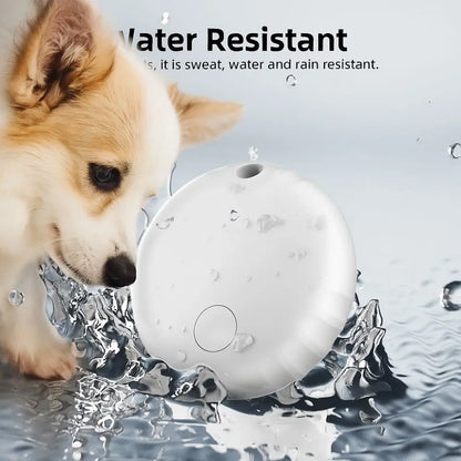 Mini Pet Smart GPS Tracker Portable Intelligent Dog Bluetooth Tracker Global Positioning Pet Anti-Lost Device for Bike Wallet