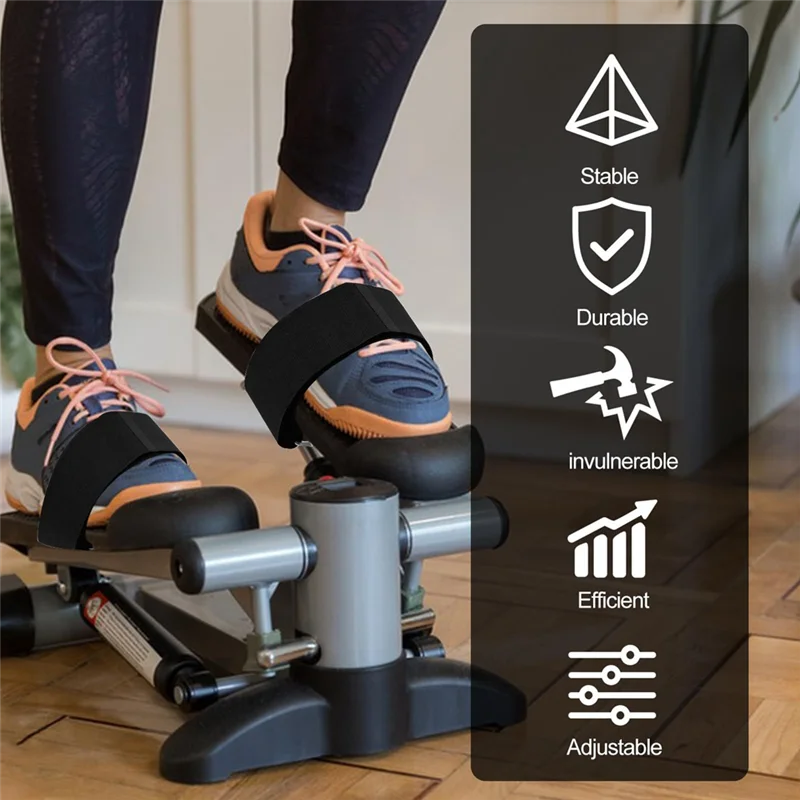 Y67A-Elliptical Leg Exercise Machine Pedal Belt Adjustable Elliptical Training Balance Exercise Station Belt