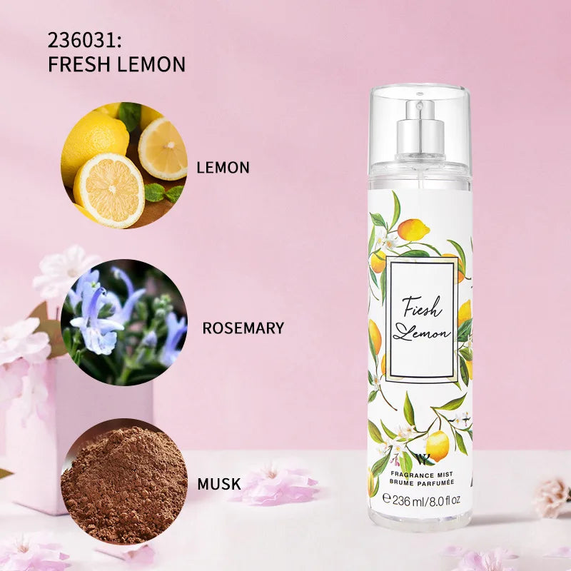 Women's Long Lasting Light Fragrance Victoria Fragrance Body Spray With Various Flavors Skin Care