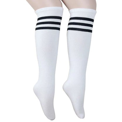New Football Sports Socks Long Knee Cotton Spandex Kids Legging Stockings Soccer Baseball Ankle Children Socks Hot Sale