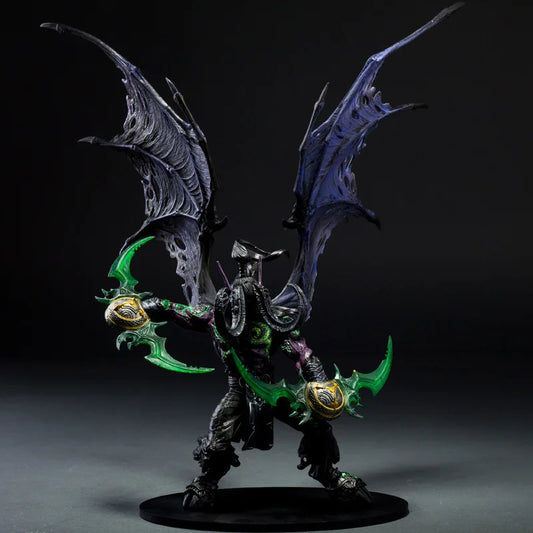 Game Wow Demon Hunter illidan Stormrage PVC Action Figure Toys