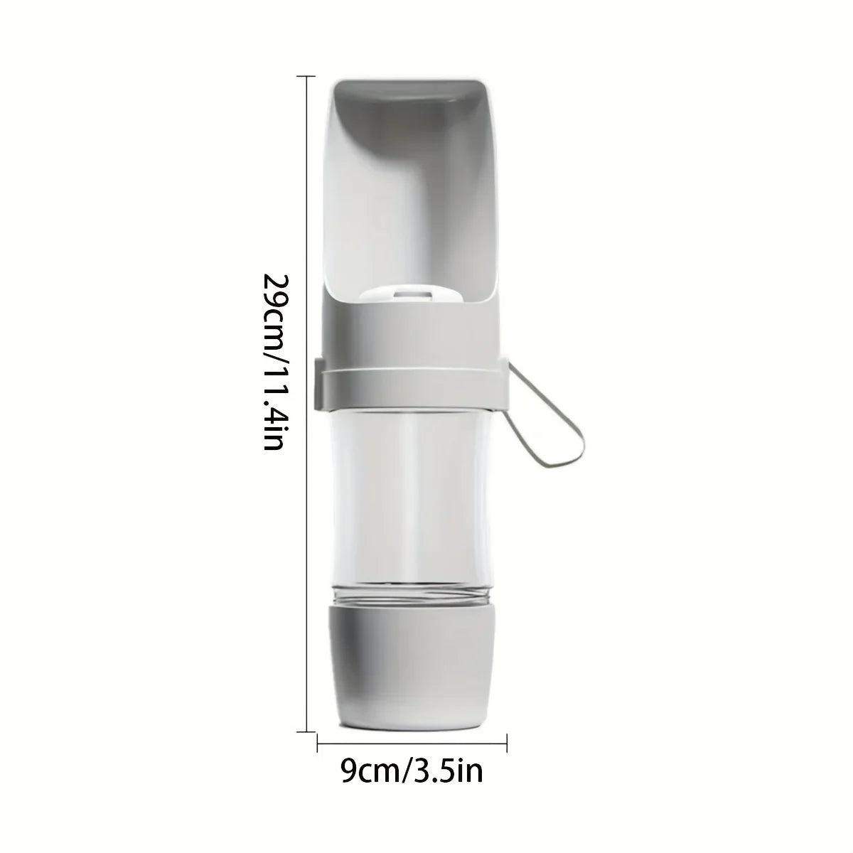 Portable Dog Water Bottle Durable Pet Hydration Dispenser Outdoor Walks Hiking Travel Pet Ergonomic Bottle Dog Water Dispenser
