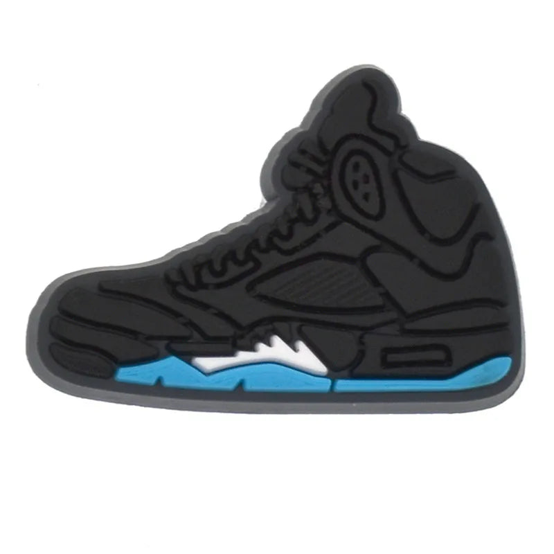 Sport Shoe Charms for Crocs Accessories Charms Clogs Bubble Slides Sandals PVC Shoe Decorations Party Gifts