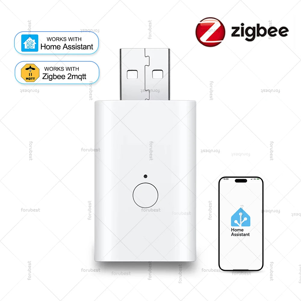 Mini ZigBee 3.0 Signal Repeater USB Signal Amplifier Extender For Gateway Smart Home Devices Automation Support Home Assistant