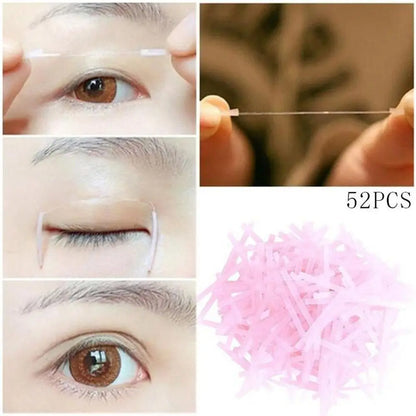 Magic Invisible Double Sided Super Stretch Double Eyelid Tape Eyelid Stickers Big Eyes Makeup Tools