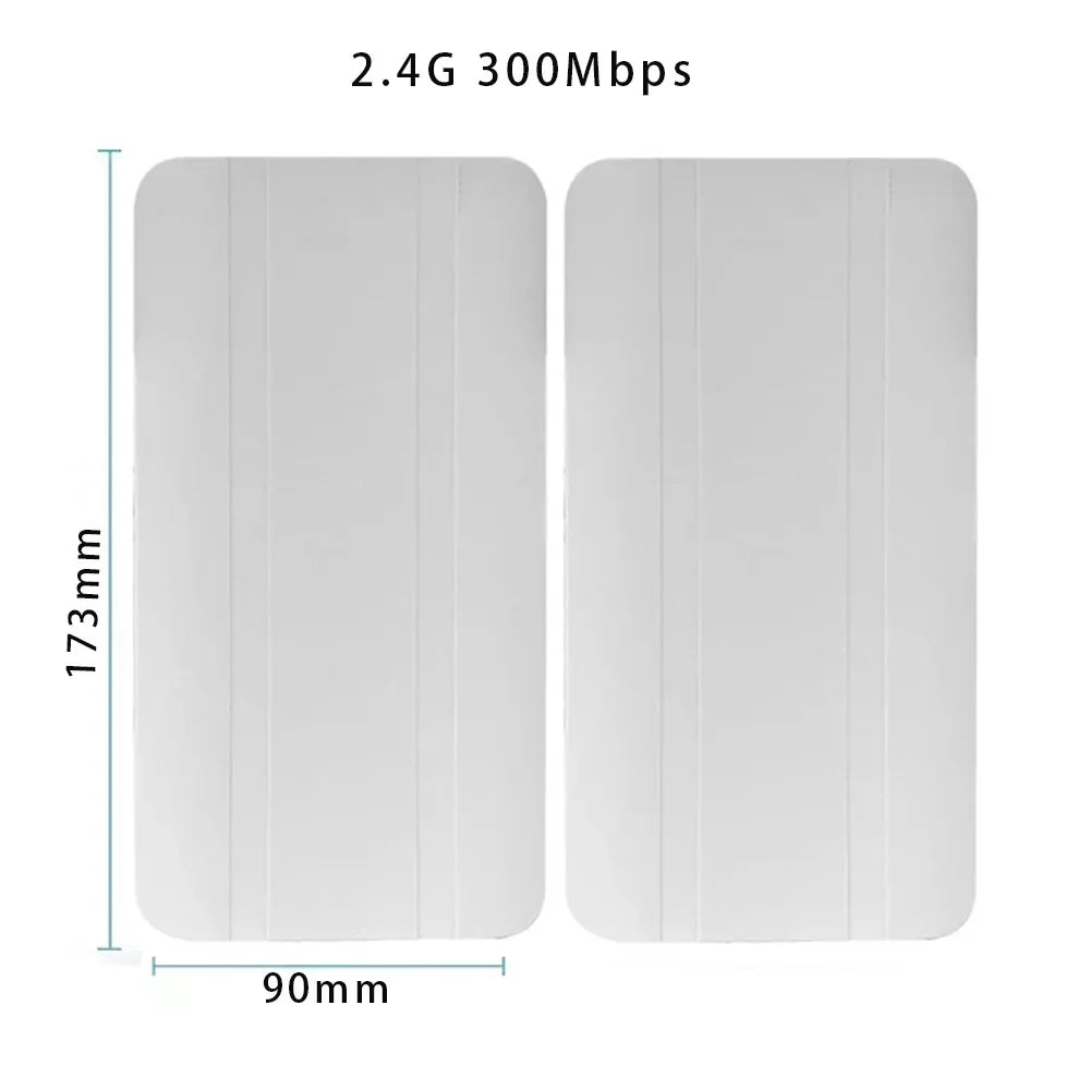 Huitenda Wireless WiFi Bridge 2.4GHz/5GHz Dual Band WiFi Extender Repeater Network Bridge Router 500m-5km Long Range Coverage