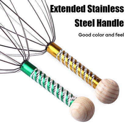 Octopus Head Massager Scratching Scalp Relaxation Relief Increase Blood Circulate Scratcher Relieves Tension Health Care Random