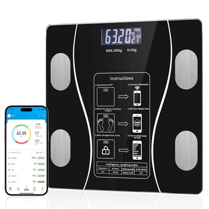 Electronic Scale Smart Bluetooth Weighing Human Charging Simple Weight Scale Weighing Household Fat Body Fat Measurement Scale