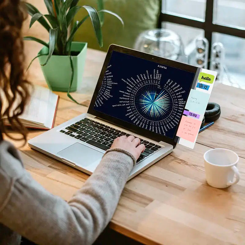 Computer Monitor Memo Board Computer Message Board Office Supplies Computer Note Clip Household Office Desk Accessories Decor