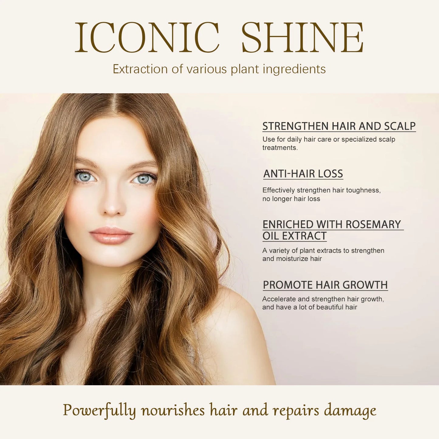 EELHOE Smoothing Hair Serum Spray Keratin Protein Correcting Molecular Repair Frizz Damaged Hair Soften Mask Beauty Health Care