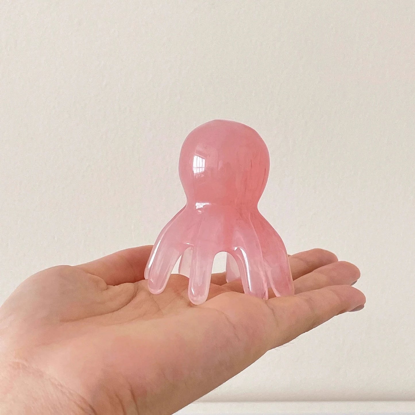 Octopus Shape Scalp Massage Comb 8 Tentacles Acupressure Gua Sha Tool for Head Scalp Facial Body Massage