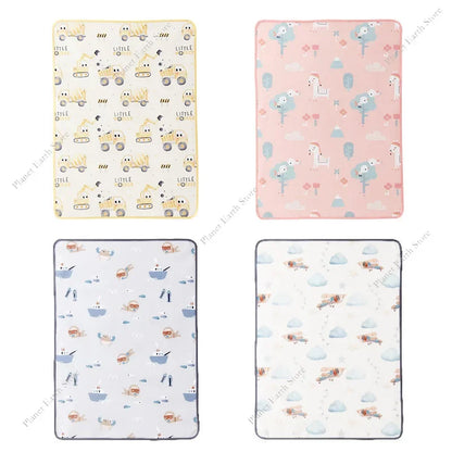 Waterproof Baby Diaper Changing Mat 50*70CM Cute Cartoon Bed Protector Diaper Bedding Urine Pads Care Pad for Adult Baby