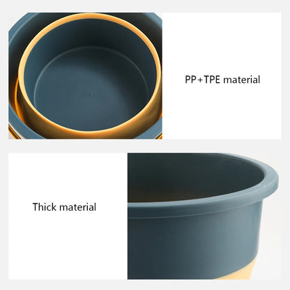 5/10L Travel Bucket Car Wash Water Storage Container Bathroom Kitchen Camp Bucket Lightweight Environmentally Outdoor Tool