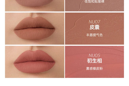 Kaleidos Lipstick Lip Cream Matte Velvet Nude Colours Lip Mud Waterproof Lip Gloss Long Lasting Lip Stain