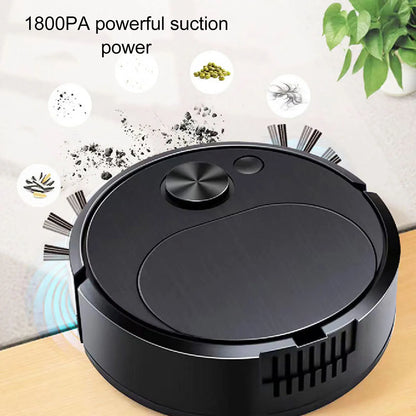 3In1 Intelligent Sweeping Robot Vacuum Cleaner Low Noise Floor Sweeper Rechargeable Automatic Home Office Vacuum Carpet Cleaner