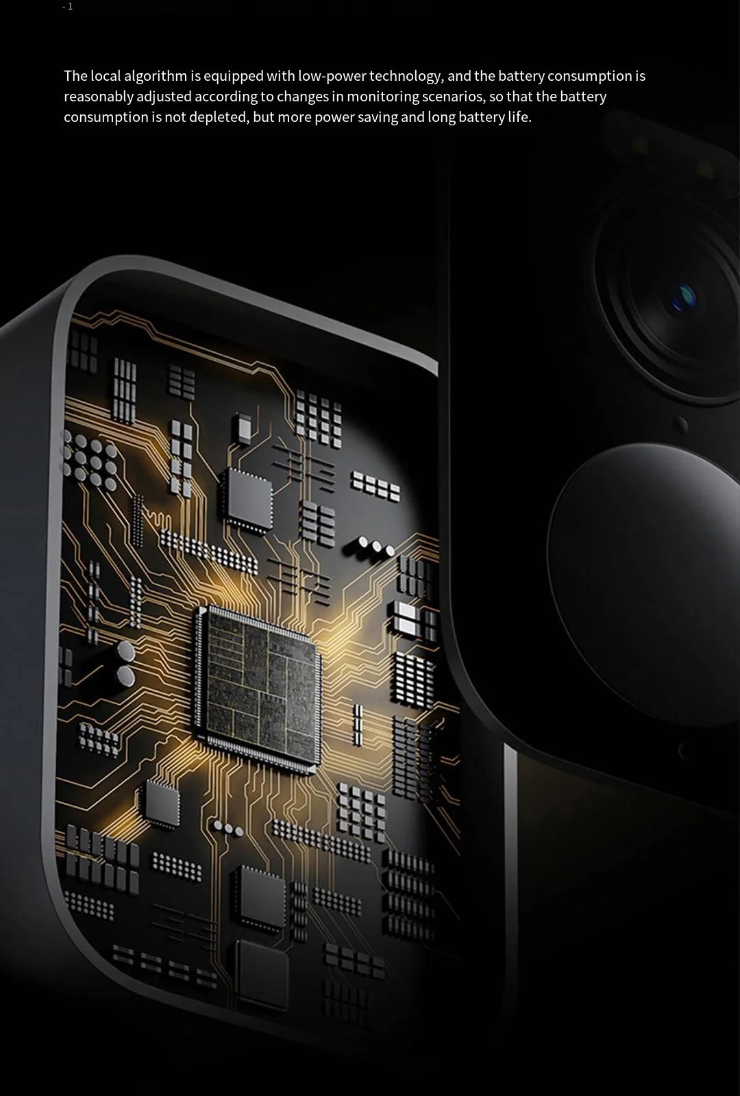 Xiaomi Mijia APP IP67 Waterproof 10000mah Battery Smart Outdoor IP Camera 2.5k HD  Wireless Security Infrared Night Vision Cam