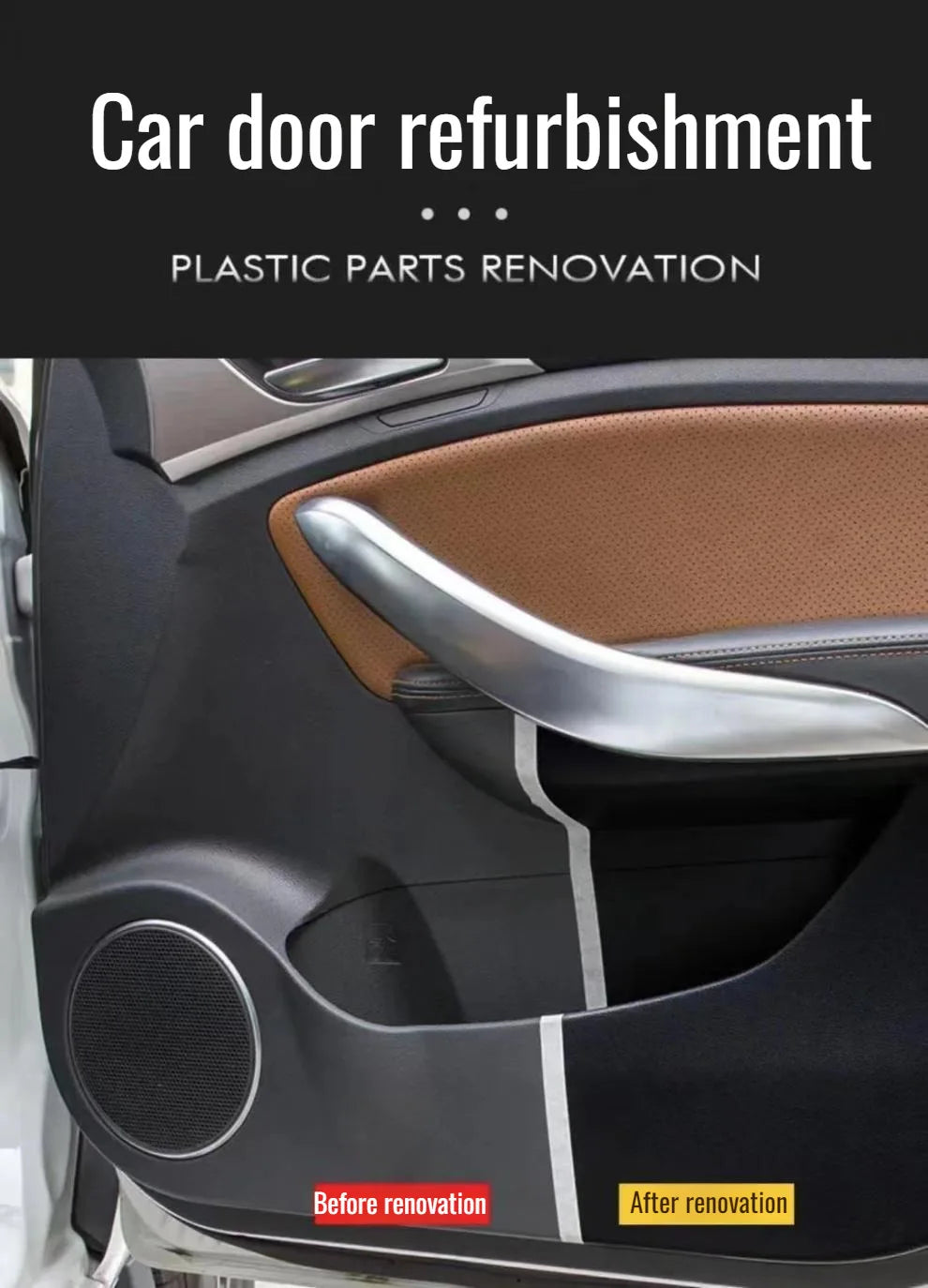 Car leather refresher whole car become new car in a second