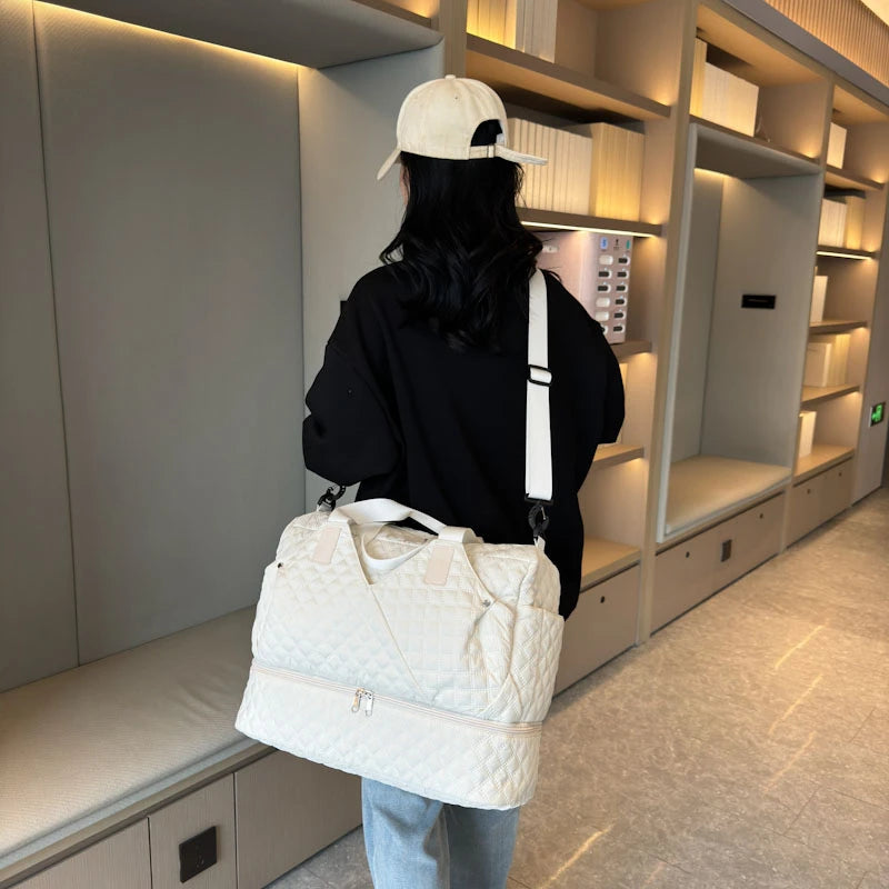 Large Capacity Travel Bags Luggage Organizer Bag Handbag Waterproof Portable Foldable Travel Clothes Storage Bag Shoulder Bags