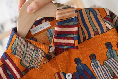 Boys Baby's Kids Blouse Coat Jacket Outwear Cotton 2024 Sweet Spring Autumn Shirts Outwear High Quality Children's Clothing