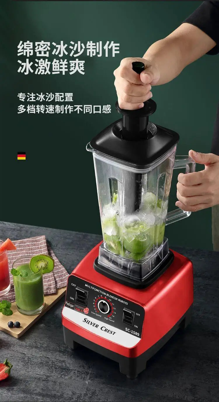 grinder blender5500 W double cup wall-breaking mixer ice crusher food preparation machine