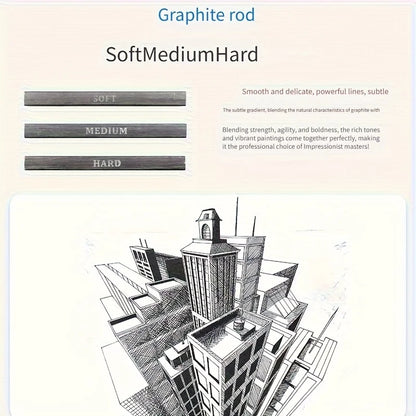 33pcs  drawing supplies,drawing supplies for artists,drawing supplies for kids ,  sketching sets, studio learning, stocking prod