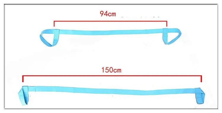 Adjustable Yoga Mat Belts Yoga Mat Shoulder Carrier Yoga Straps Exercise Stretch Yoga Belts Fitness Gym Sports Rope 165cm*3.8cm