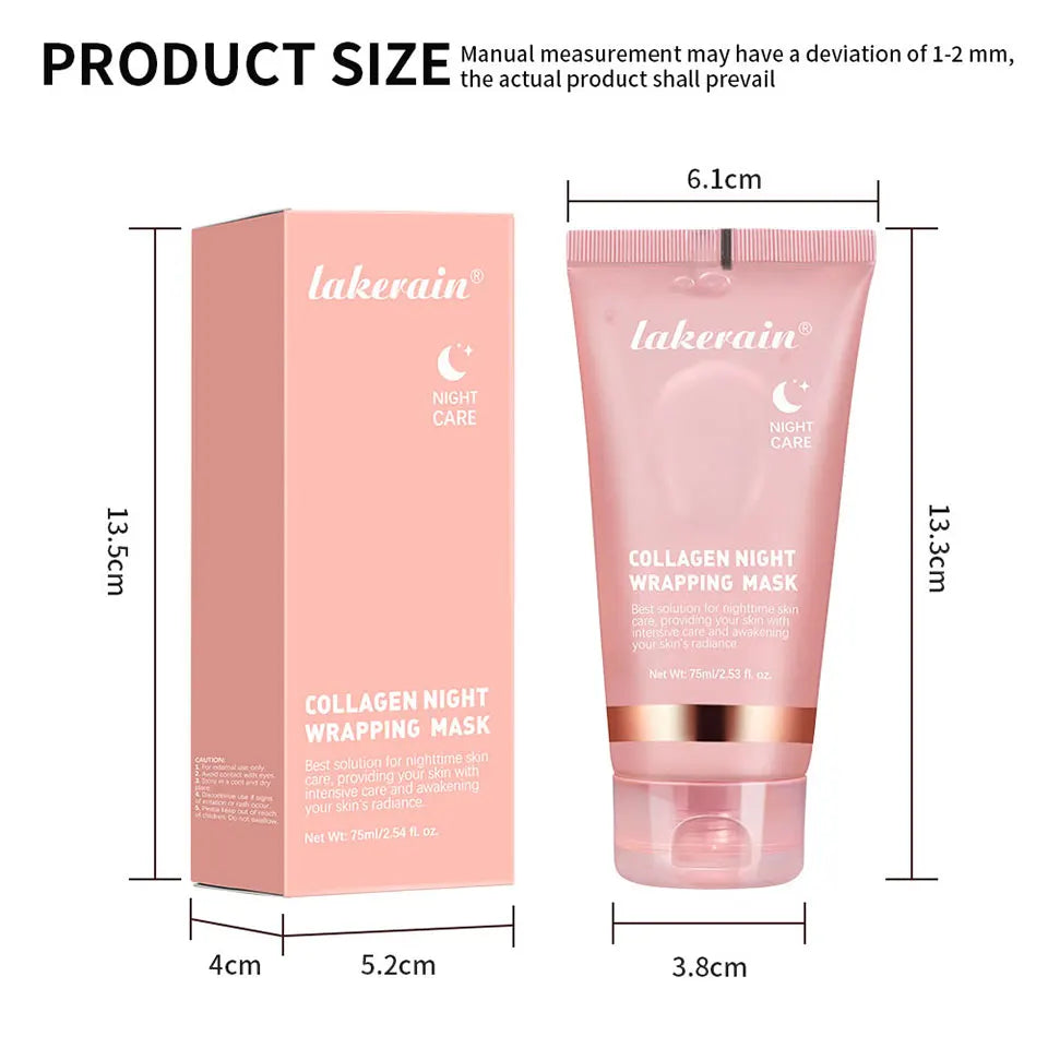 Skincare Koreans Originales Deep Collagen Mask Peel Off Mask Facial mask soluble collagen hydration tightening Night cream skin