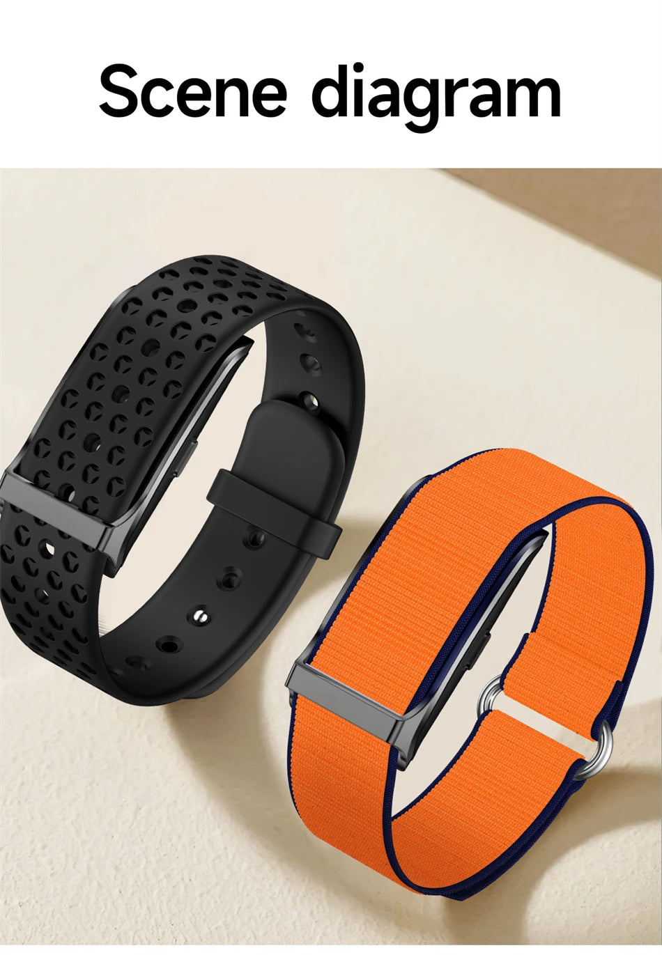 Smart Wristband Wearable Fitness Multi-Sport All-Day Automatic Continuous Monitoring Health Data Improve Sleep Stress Wellness