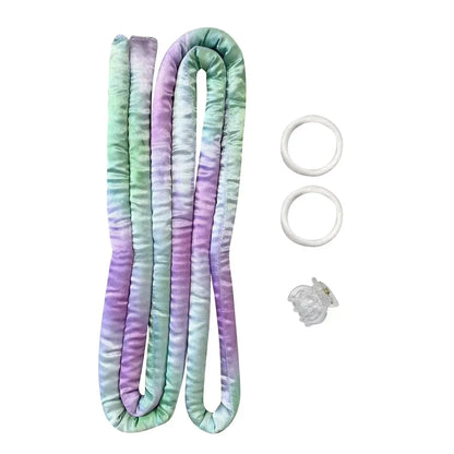 Heatless Curling Rod Headband Soft Hair Curlers No Heat Hair Rollers Lazy Silk Curls Sleeping Headband Ties Hair Styling Tools