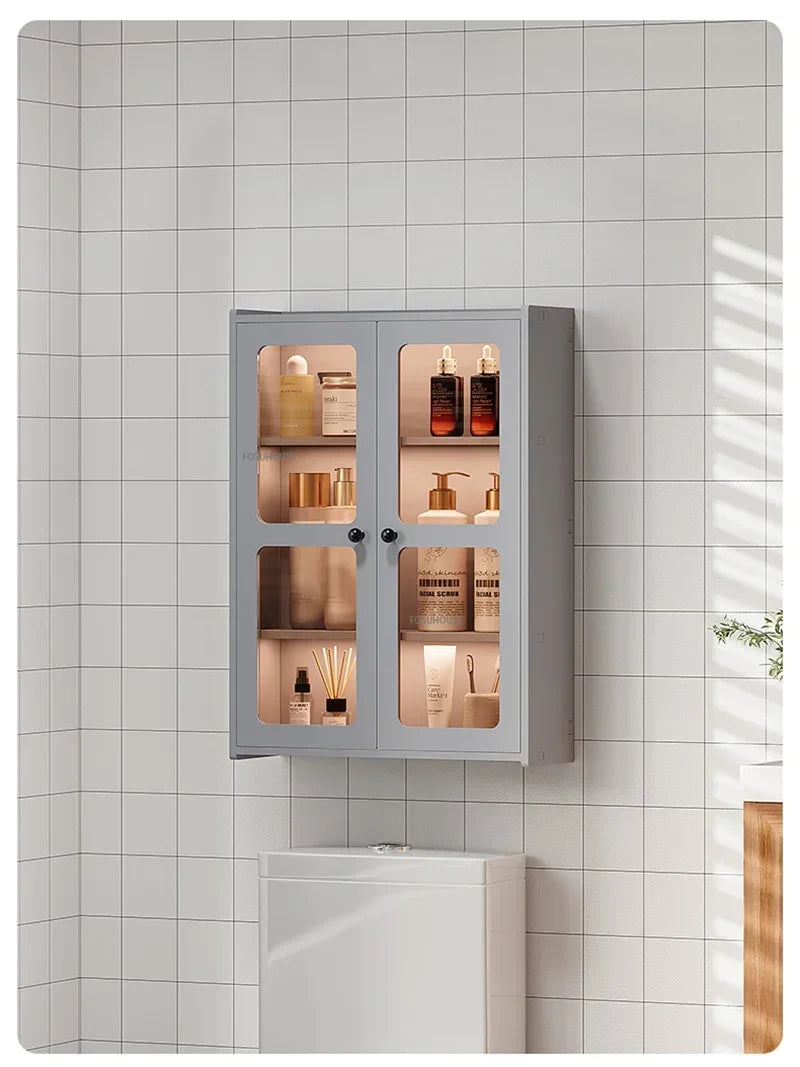 Open Cabinets Towel Cabinet Storage Bathroom Furniture Vanity Sink Narrow Double Washbasin Shelf Locker Wall Pharmacy Floor Wc