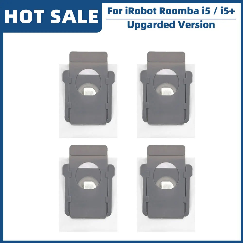 Compatible For iRobot Roomba i5 / i5+ Plus / i5152 Robot Vacuum Spare Parts Accessories Main Side Brush Hepa Filter Dust Bag