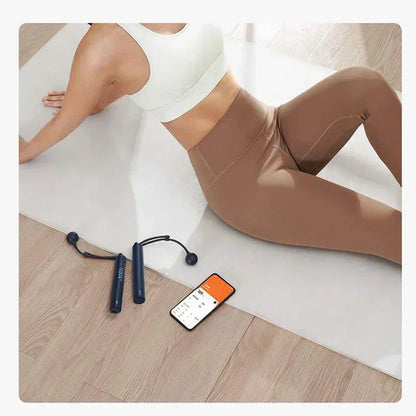 Mi Home Smart Jump Rope Counter, Xiaomi Jump Rope Thread with Fit App Adjustable Calorie Calculation for Sports and Fitness