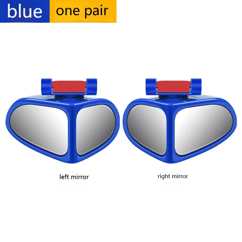 The car rearview mirror is adjustable at 360 degrees, avoiding blind spots in the field of view. Better safe driving and ensure