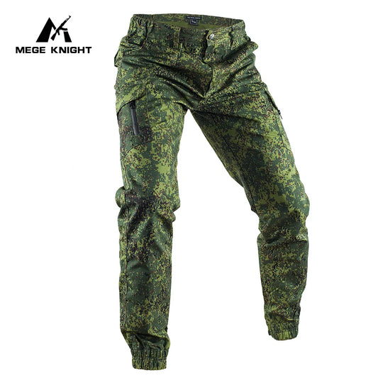 Mege Tactical Cargo Pants Joggers Outdoor Ripstop Working Hiking Hunting Trousers Men's Streetwear