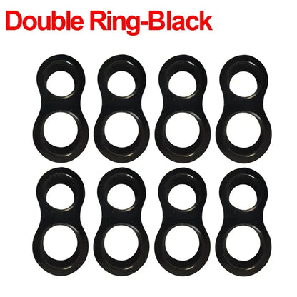 1/10Pcs Door Stops Silicone Door Handle Buffer Wall Protection Doorknob Bumper Furniture Protected Crash Pads Shockproof Rings