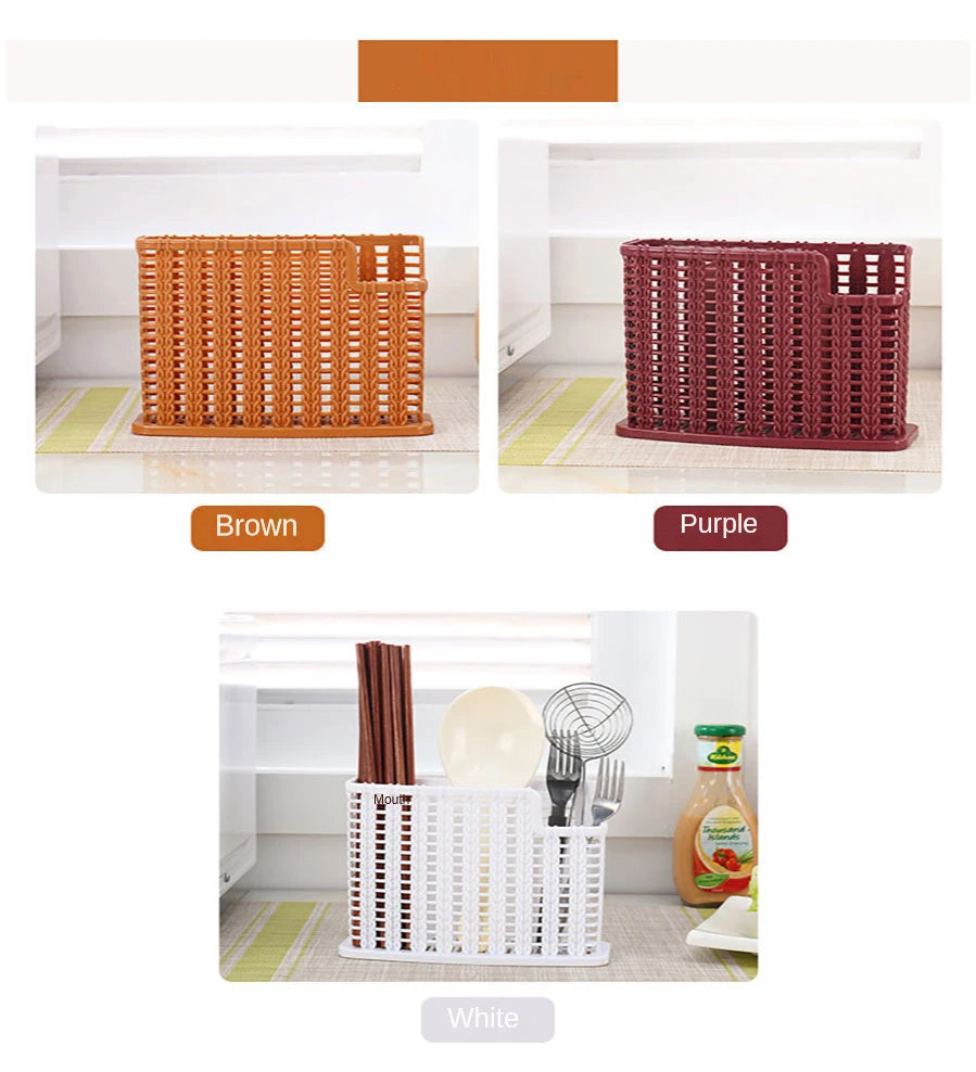 Utensil Drying Racks Knife Stand Drain Rack Cutlery Organizer Spoon Fork Chopstick Holder Kitchenware Tray for Kitchen Organizer