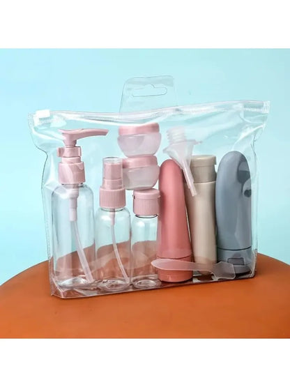 2/1set sa-Approved Travel Bottle Set - Leakproof & Bpa-Free, Ideal For Shampoo, Conditioner, Lotion & Body