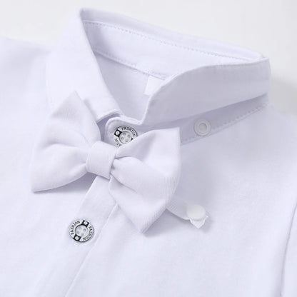 Baby Boy Baptism Outfit Infant First Easter Church Christening Suit Set Toddler Formal Wedding Birthday Party Gift Clothes