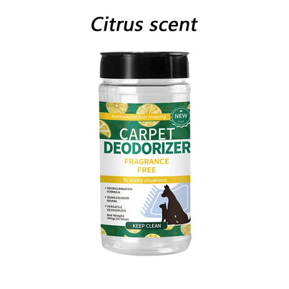 Carpet Deodorizing Powder Powerful Pet Smell Eliminator & Urine Odor Dust Remover Refresher for Home Carpet Cleaning Accessories
