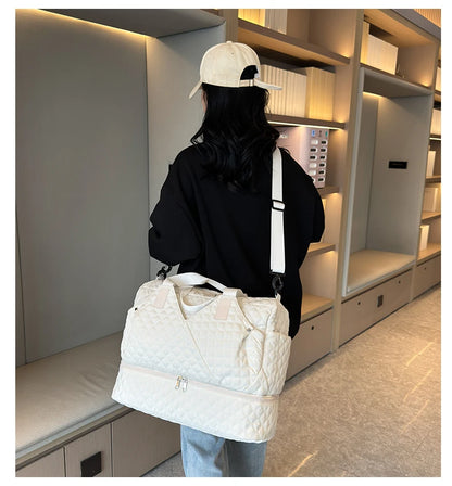 Large Capacity Travel Bags Luggage Organizer Bag Handbag Waterproof Portable Foldable Travel Clothes Storage Bag Shoulder Bags