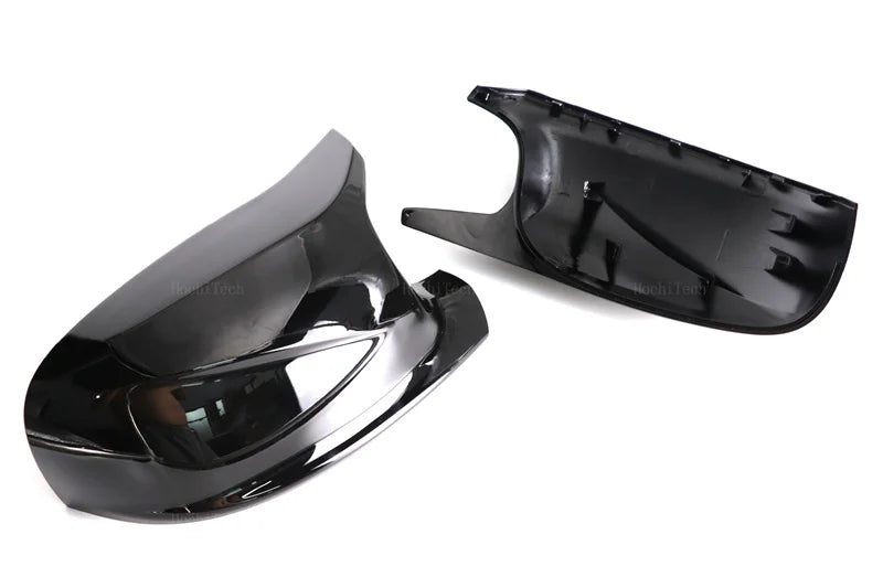 M Style Look Rearview Mirror Cover Cap Carbon Fiber Look Black for BMW  X3 F25 X1 E84 Pre-LCI 2010 2011 2012 2013 Case