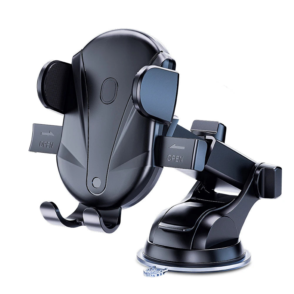 Cell Phone Holder for Car Phone Mount Dashboard Windshield Car Phone Holder Anti-Shake Stabilizer Phone Car Holder