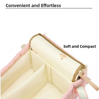 Foldable Diaper Changing Pad Bear Waterproof Baby Infant Diaper Urine Mat Detachable Easy To Clean Bedding Changing Cover Pad