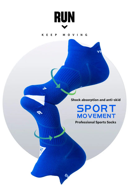 Professional Sports Socks Four Season Quick Drying Running Socks Thin Marathon Socks Deodorant Couple Socks
