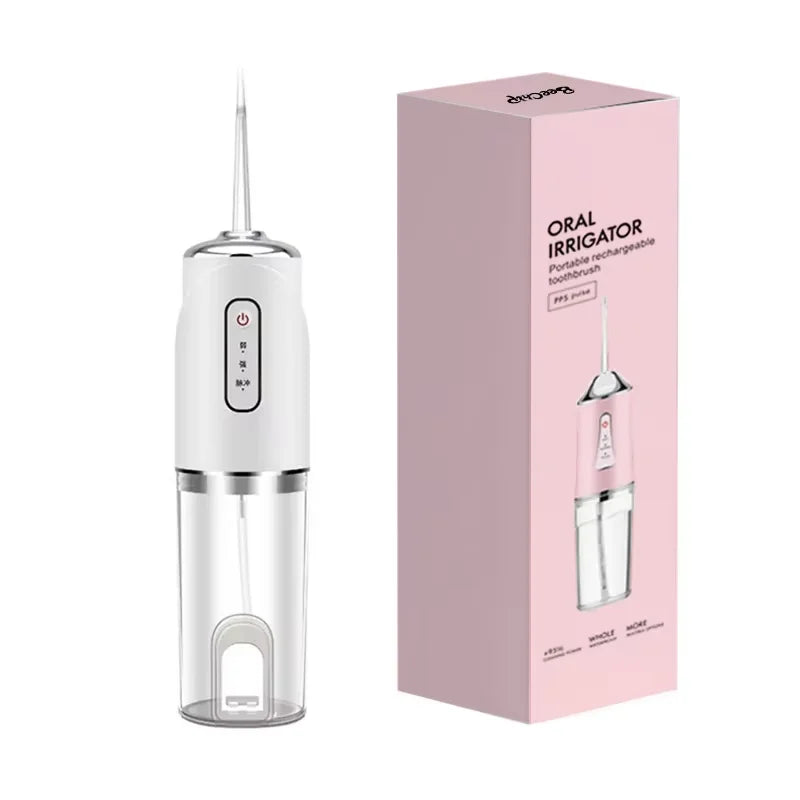Hqd Portable Household Electric Tooth Washer Teeth Cleaning Oral Care No Harm to Teeth Dental Rechargeable Teeth Whitening