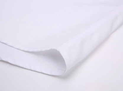 Men's Shirt Long Sleeve Solid Basic Formal Dress Shirts Comfortable Business Social Standard-fit Easy-care Office Shirt S-5XL